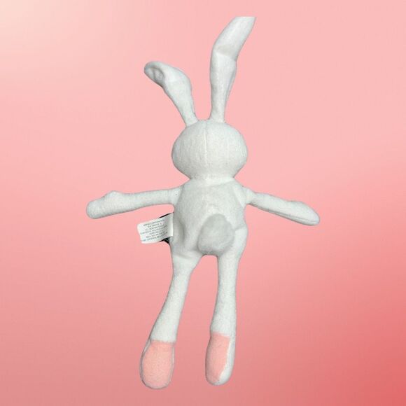 Vintage 1998 General Mills Trix Rabbit Breakfast Pals Plush Beanie Baby - Picture 4 of 4